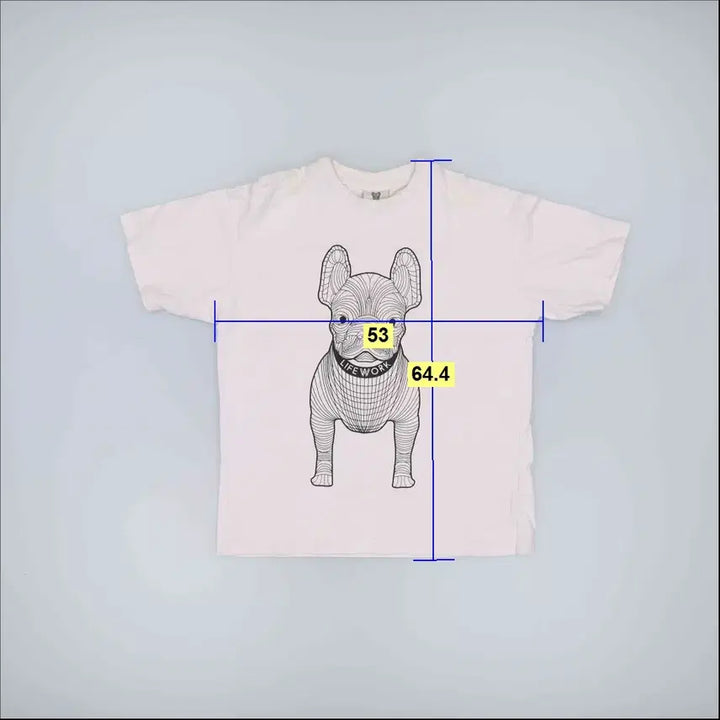 [BUNJANG] Life Work Printed T-shirt / XS 라이프워크 프린팅 반팔티 0320H1