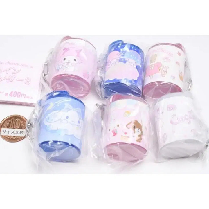 [BUNJANG] Sanrio Coin Case Holder Series 3 Capsule Toy / 산리오 동전 케이스 보관함 엔화 케이스 키링 3탄 가챠 캡슐토이
