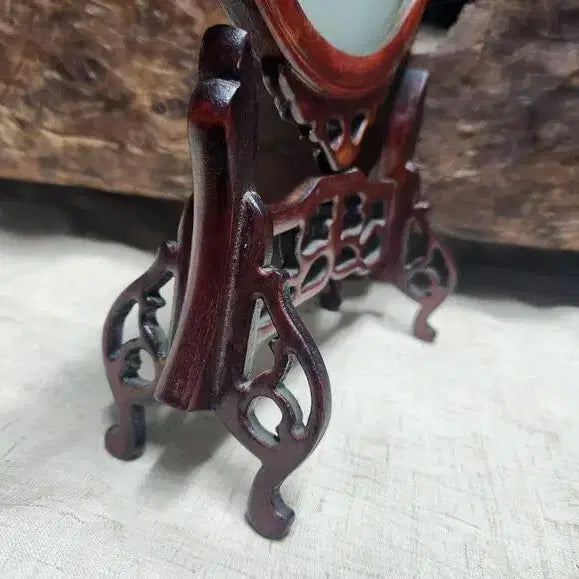 [BUNJANG] Zibei Art Embroidery Wooden Craft / 제백석 그림(수예)화류목 공예품