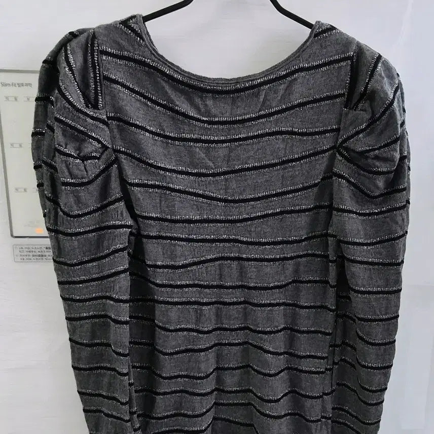 [BUNJANG] SJ Striped Long Sleeve T-Shirt / SJ SJ 스트라이프 긴팔 티셔츠 F