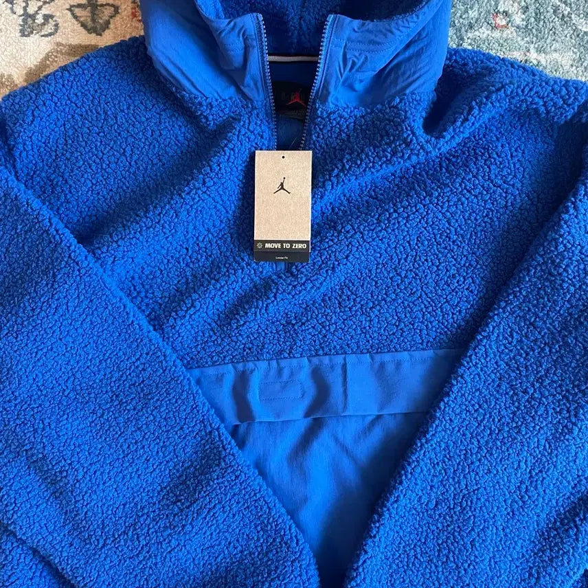 [BUNJANG] Nike Jordan High Pile Fleece Pullover Hoodie / 나이키 조던 하이파일 플리스 풀오버 후디 (새제품. XXL.115)