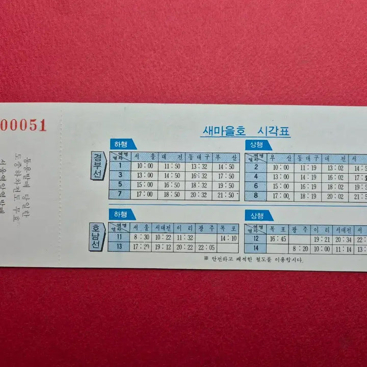 [BUNJANG] Seoul Metropolitan Subway 2nd Anniversary Commemorative Ticket / 수도권 전철 개통 2주년 기념 승차권