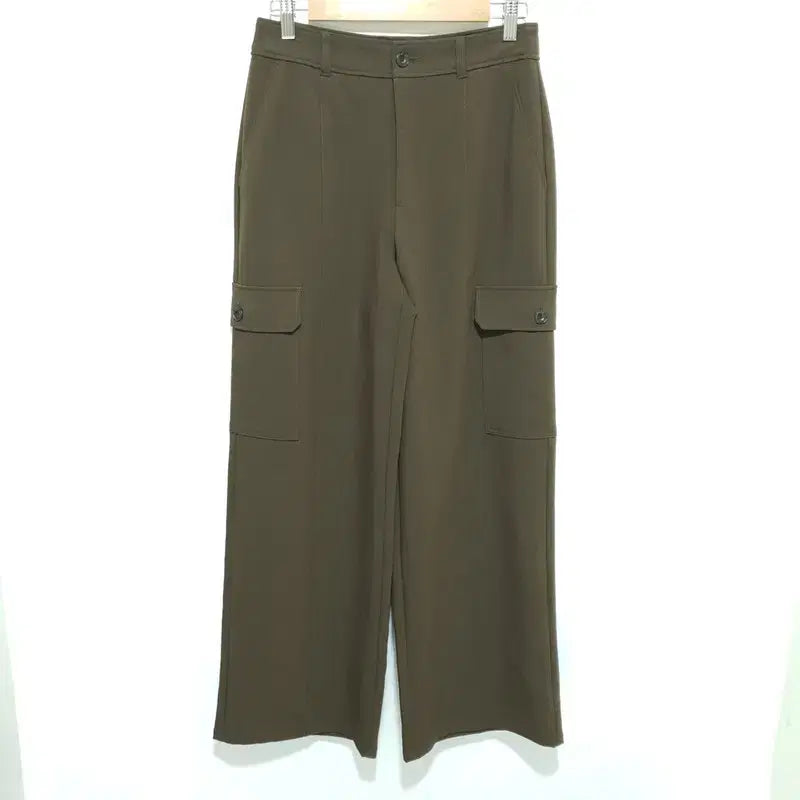 [BUNJANG] GU Wide Cargo Pants L / GU 여성 카고 와이드 팬츠 L_i4221