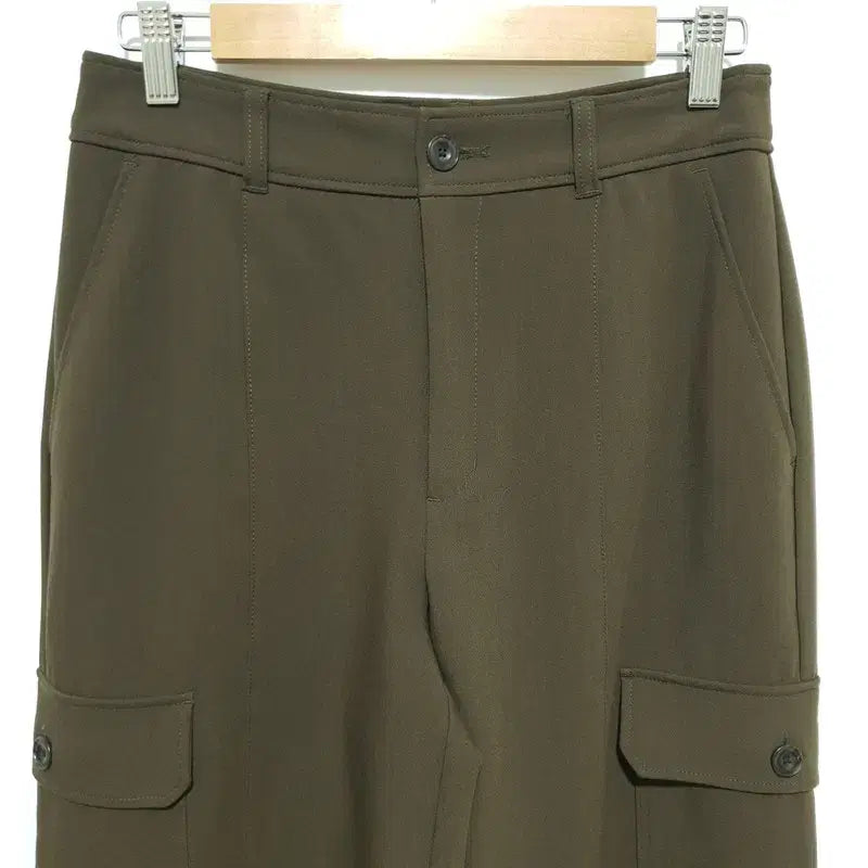 [BUNJANG] GU Wide Cargo Pants L / GU 여성 카고 와이드 팬츠 L_i4221