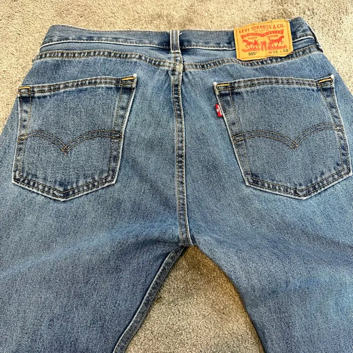 [SOLD OUT] 리바이스505 중청 데님 팬츠(31)