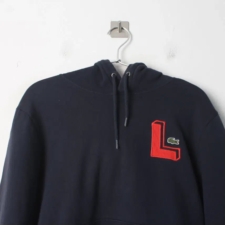 [BUNJANG] Lacoste Woman Hoodie Sweatshirt / 라코스테 우먼 후드맨투맨 [WOMAN L]