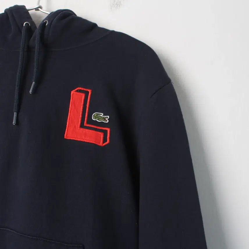 [BUNJANG] Lacoste Woman Hoodie Sweatshirt / 라코스테 우먼 후드맨투맨 [WOMAN L]