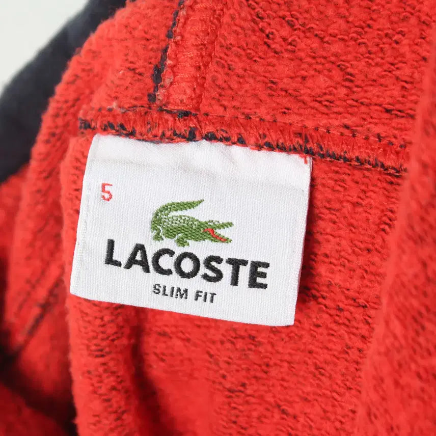 [BUNJANG] Lacoste Woman Hoodie Sweatshirt / 라코스테 우먼 후드맨투맨 [WOMAN L]