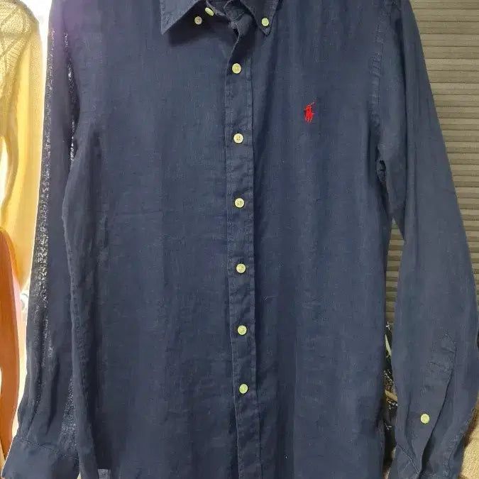 [SOLD OUT] 폴로 랄프로렌 네이비 린넨 셔츠