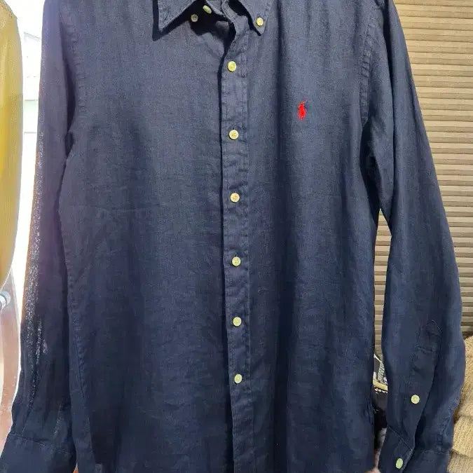 [SOLD OUT] 폴로 랄프로렌 네이비 린넨 셔츠