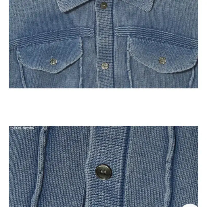 [BUNJANG] Heai Washed Knit Collar Cardigan / Heai 워시드 니트카라 가디건 (택O)