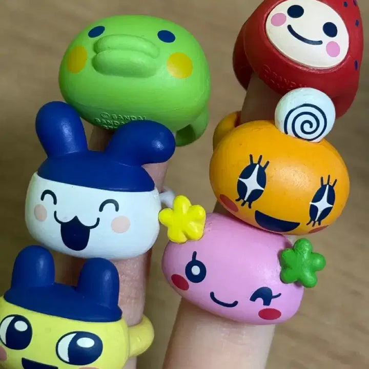 [BUNJANG] Bandai Tamagotchi Ring Bundle Set / 반다이 다마고치 반지 일괄