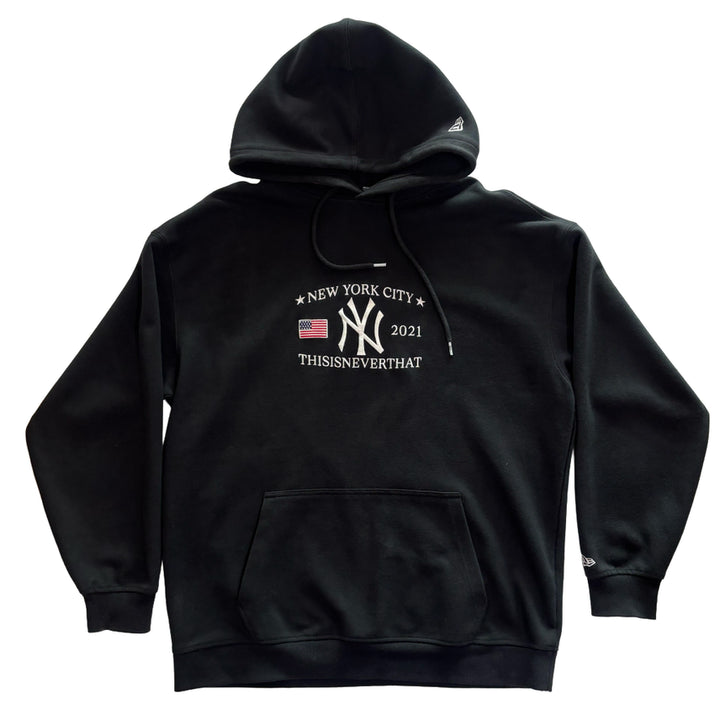 [BUNJANG] New Era X Thisisneverthat Hoodie / 뉴에라 X 디스이즈네버댓 후드