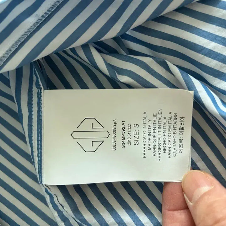[BUNJANG] Golden Goose Striped Shirt / 골든구스
