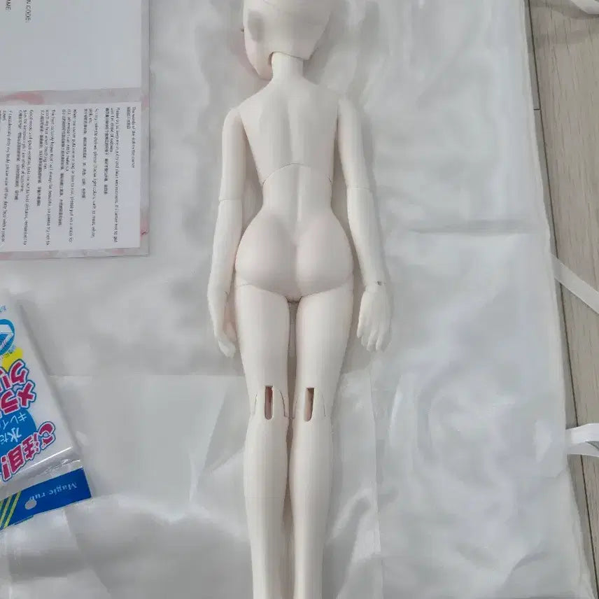 [BUNJANG] Ball Jointed Doll Girl + Wig / 구체관절인형 여아 msd 미백