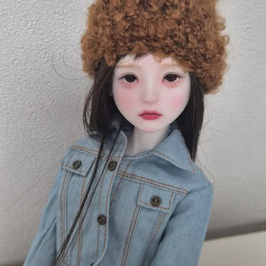 [BUNJANG] Ball Jointed Doll Girl + Wig / 구체관절인형 여아 msd 미백