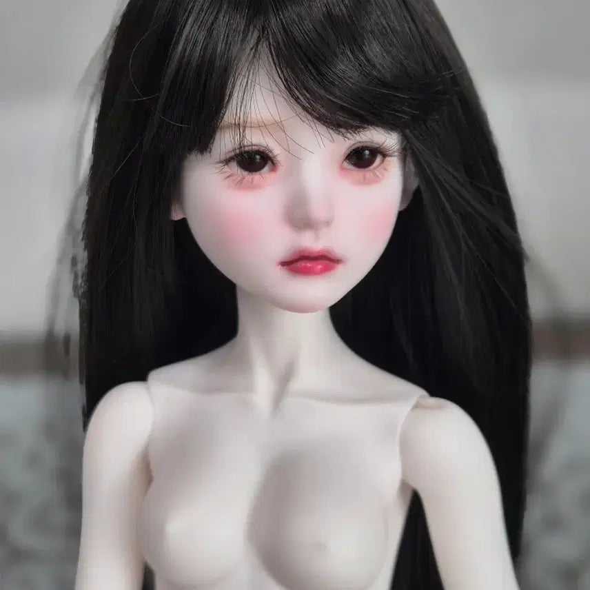 [BUNJANG] Ball Jointed Doll Girl + Wig / 구체관절인형 여아 msd 미백