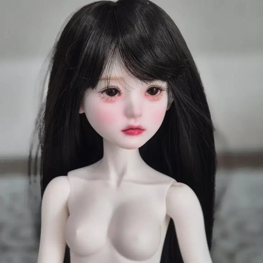 [BUNJANG] Ball Jointed Doll Girl + Wig / 구체관절인형 여아 msd 미백