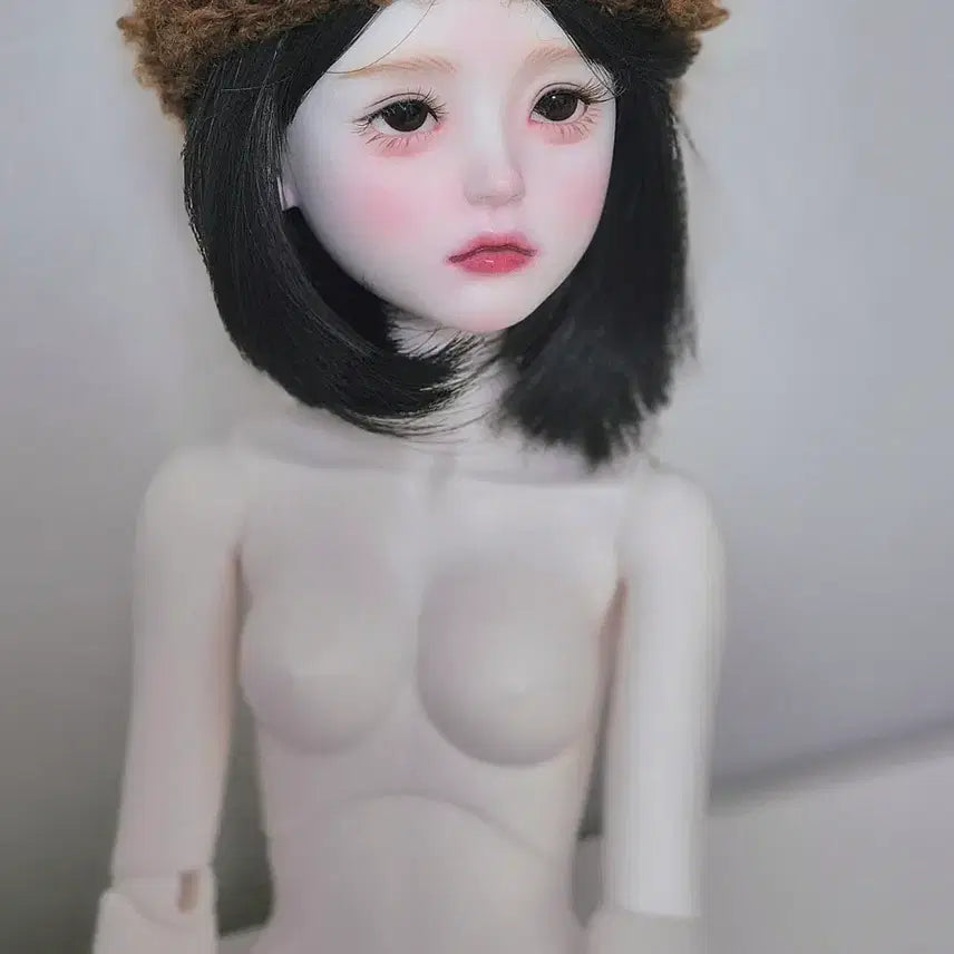 [BUNJANG] Ball Jointed Doll Girl + Wig / 구체관절인형 여아 msd 미백