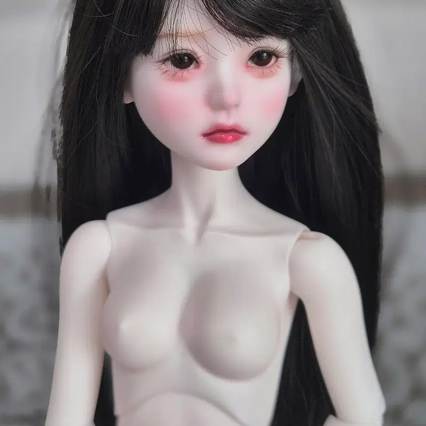 [BUNJANG] Ball Jointed Doll Girl + Wig / 구체관절인형 여아 msd 미백