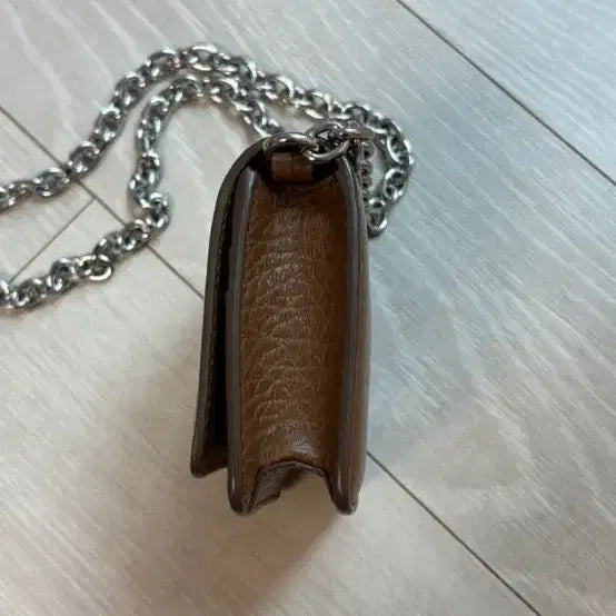 [BUNJANG] Maison Margiela Chain Card Wallet Brown / 메종 마르지엘라 체인 카드지갑 브라운