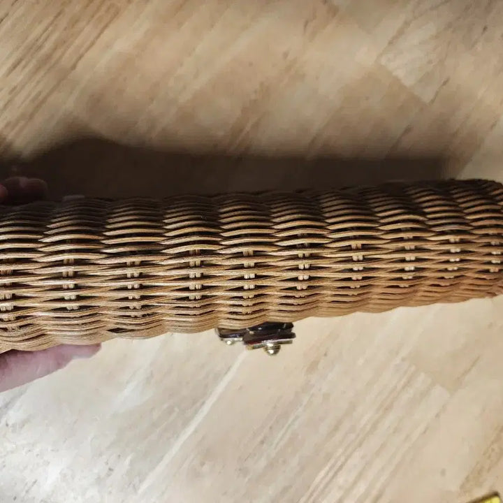 [BUNJANG] Michael Kors Rattan Clutch Bag / (한번사용) 마이클코어스 라탄 클러치백 22. 10 .7센치