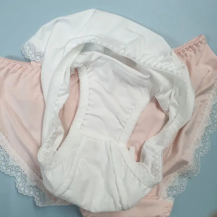 [BUNJANG] Lace Ribbon Panties Set / 39번    여성팬티  2종세트