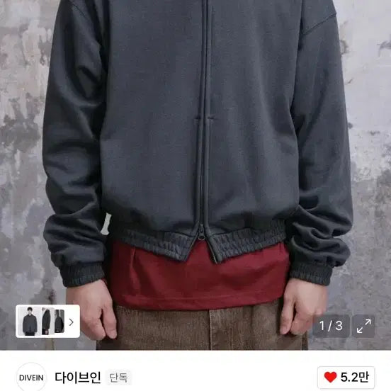 [SOLD OUT] 다이브인 후드집업
