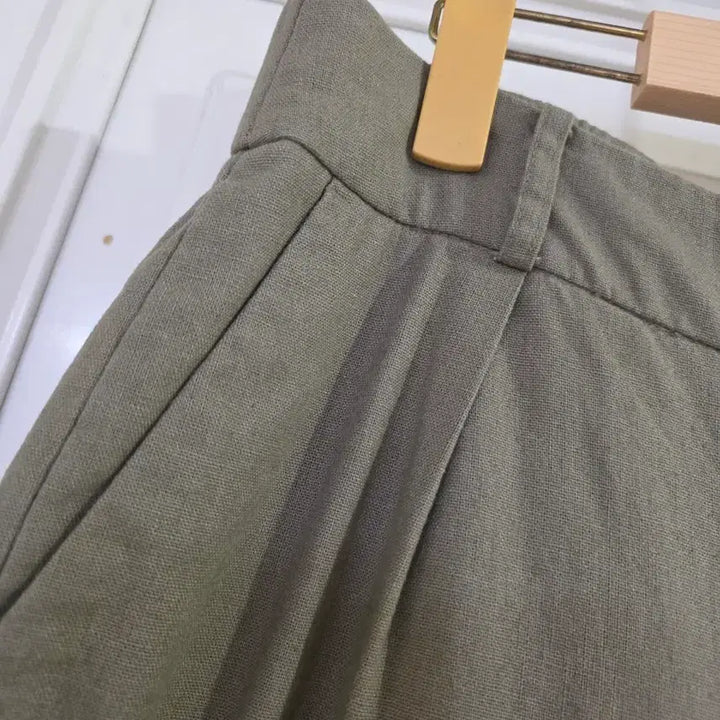 [BUNJANG] Summer Linen Blend Bending Pants / 여름 시원한  마 35 면 65  밴딩  베기통바지  깨끗해요  77사이