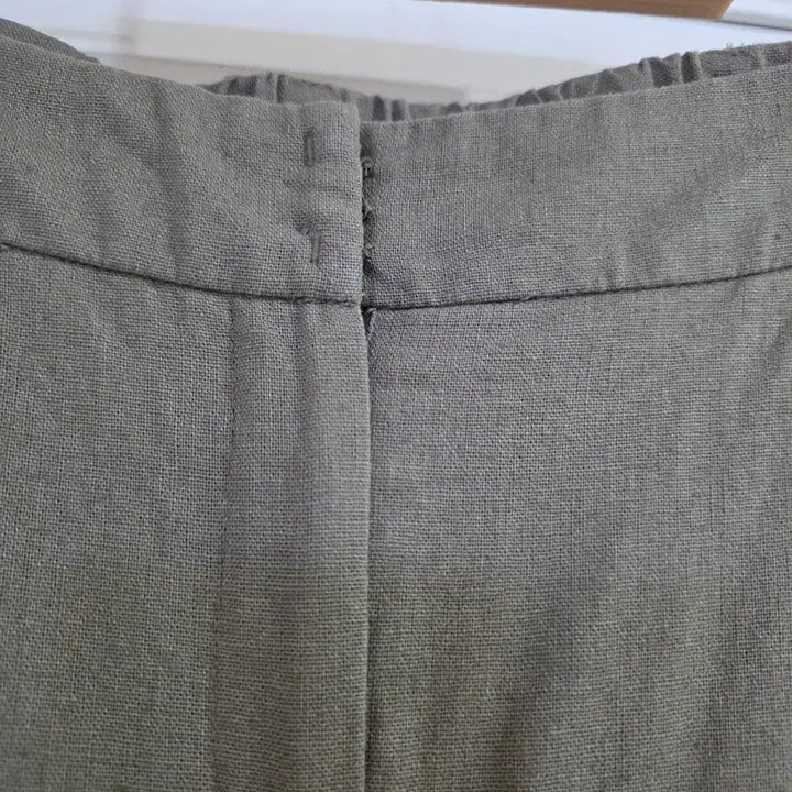 [BUNJANG] Summer Linen Blend Bending Pants / 여름 시원한  마 35 면 65  밴딩  베기통바지  깨끗해요  77사이