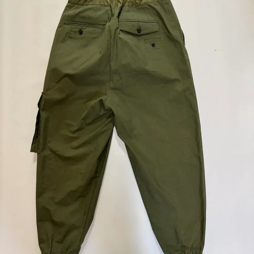 [BUNJANG] Songzio Homme Khaki Jogger Pants (Size 46) / 송지오 옴므 카키 조거 팬츠(46사이즈)