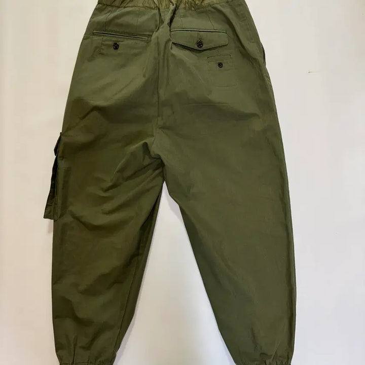 [BUNJANG] Songzio Homme Khaki Jogger Pants (Size 46) / 송지오 옴므 카키 조거 팬츠(46사이즈)