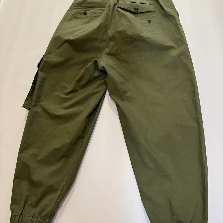 [BUNJANG] Songzio Homme Khaki Jogger Pants (Size 46) / 송지오 옴므 카키 조거 팬츠(46사이즈)