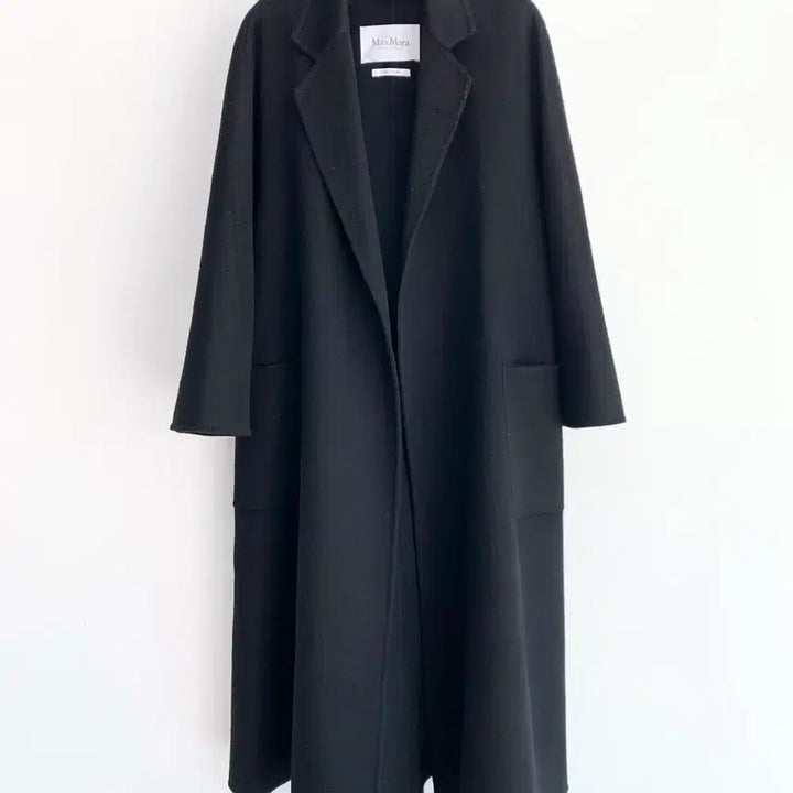 [BUNJANG] MaxMara 100% Cashmere Long Coat / 정품 막스마라 MaxMara 100%캐시미어 블랙 롱 코트
