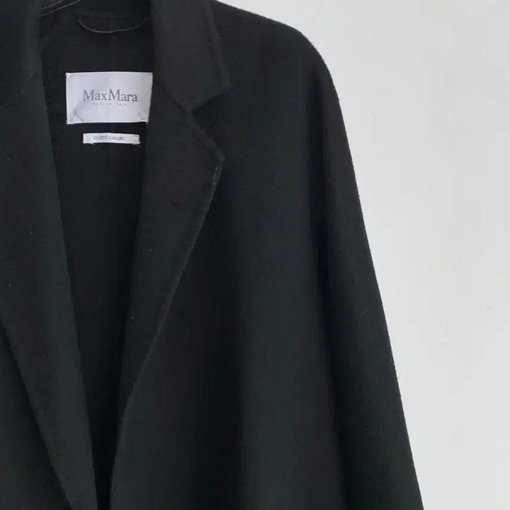 [BUNJANG] MaxMara 100% Cashmere Long Coat / 정품 막스마라 MaxMara 100%캐시미어 블랙 롱 코트