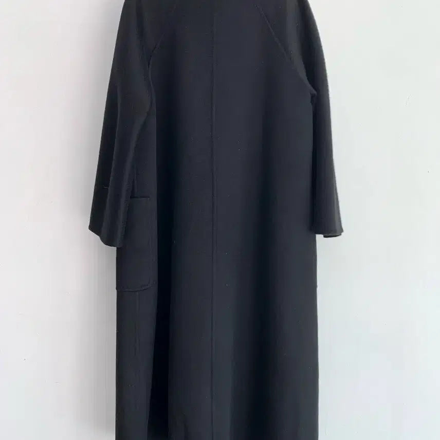 [BUNJANG] MaxMara 100% Cashmere Long Coat / 정품 막스마라 MaxMara 100%캐시미어 블랙 롱 코트