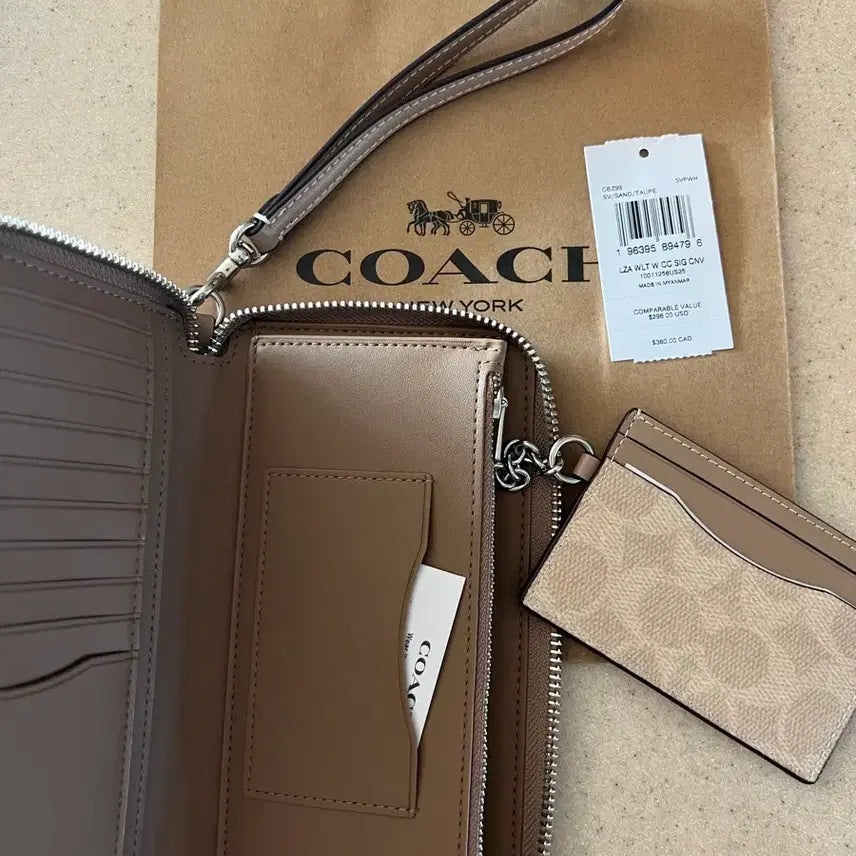 [BUNJANG] Coach Long Wallet (New) / 코치 장지갑 (새제품)