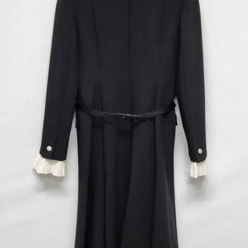 [BUNJANG] Renny Ron Double Collar Pearl Button Dress / 레니본 더블카라 진주단추 원피스