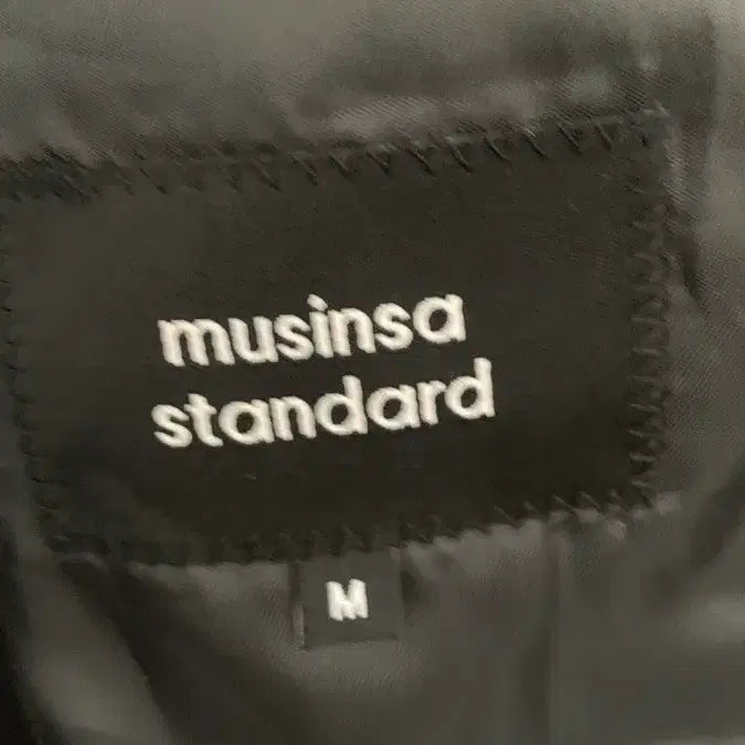 [BUNJANG] Musinsa Standard Blazer Jacket M / 무탠다드 블레이저 블랙 m