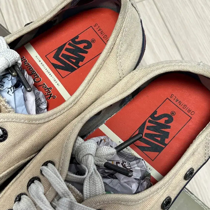 [BUNJANG] Vans Vault Nigel Cabourn OG Authentic Sneakers / 반스 볼트 나이젤카본 OG 어센틱 290 사이즈