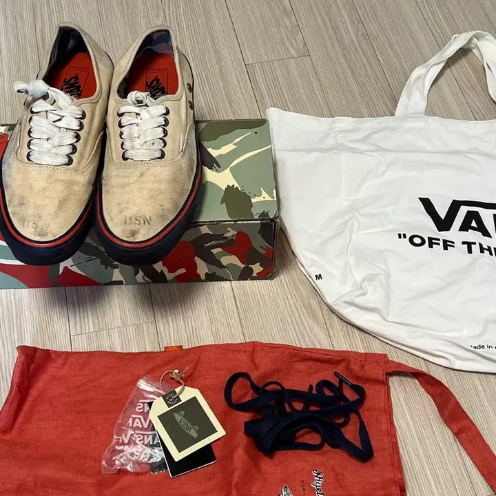 [BUNJANG] Vans Vault Nigel Cabourn OG Authentic Sneakers / 반스 볼트 나이젤카본 OG 어센틱 290 사이즈
