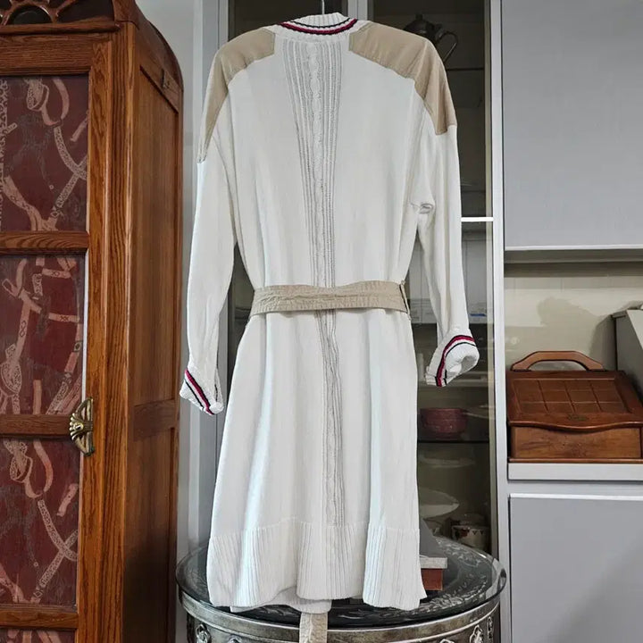 [BUNJANG] Tommy Hilfiger Long Belted Cardigan / 66~77 여성 타미힐피거 롱 벨트 가디건