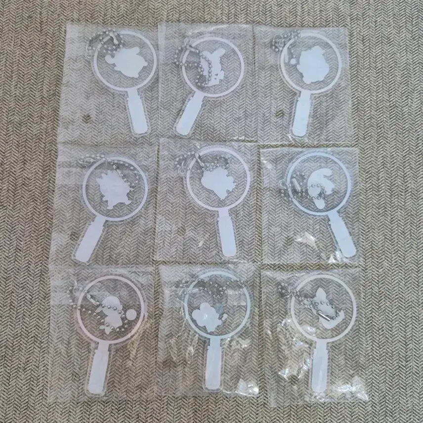 [BUNJANG] Sanrio Characters Acrylic Keyring / 산리오 캐릭터 돋보기 아크릴 키링 (개별 3000)