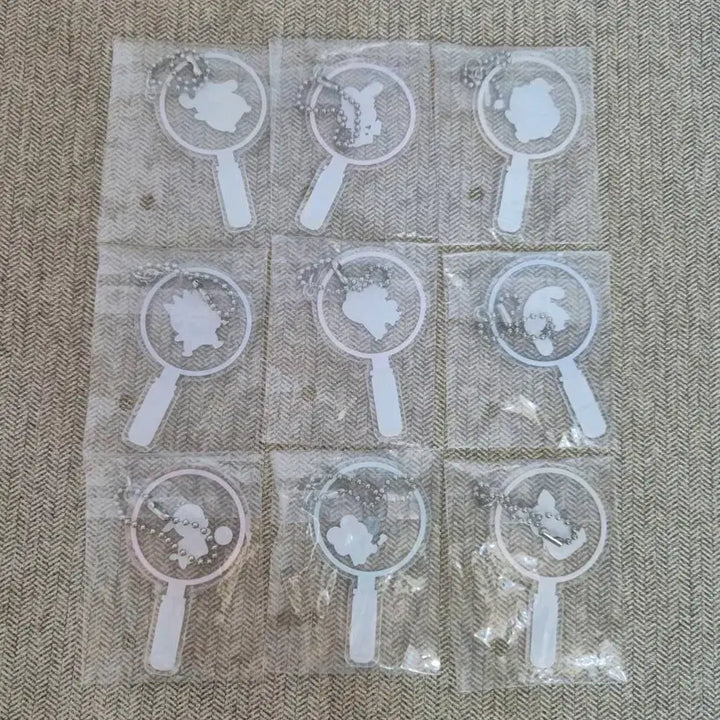 [BUNJANG] Sanrio Characters Acrylic Keyring / 산리오 캐릭터 돋보기 아크릴 키링 (개별 3000)