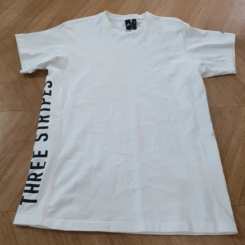 [SOLD OUT] 아디다스 Three Stripes 흰색 반팔 티셔츠