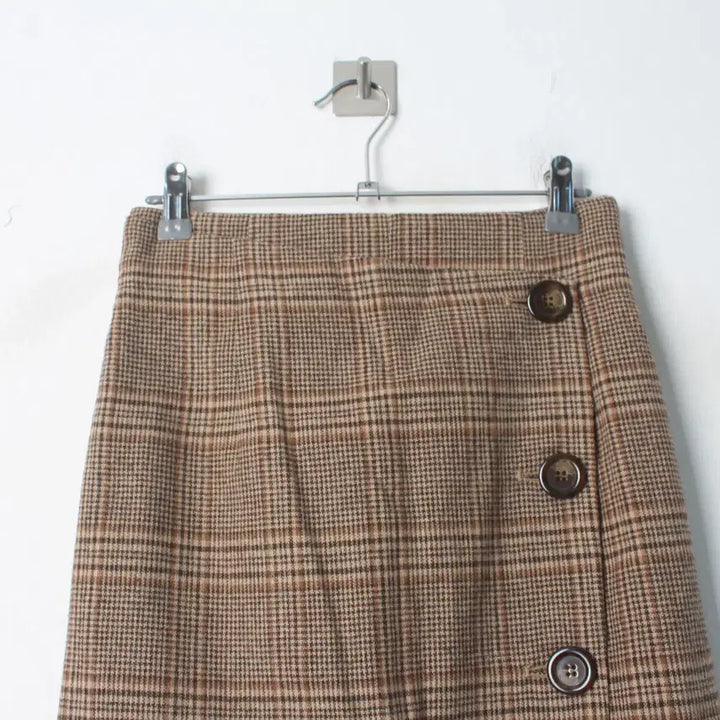 [BUNJANG] DENIA Check Skirt / 데니아 체크 스커트 [WOMAN 24]