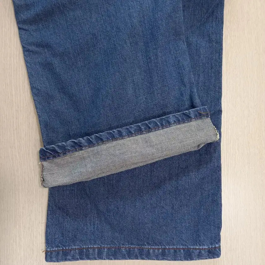 [BUNJANG] KOREA Pocket Cargo Flare Denim Jeans / 27 KOREA 포켓 카고 플레어데님 27-618