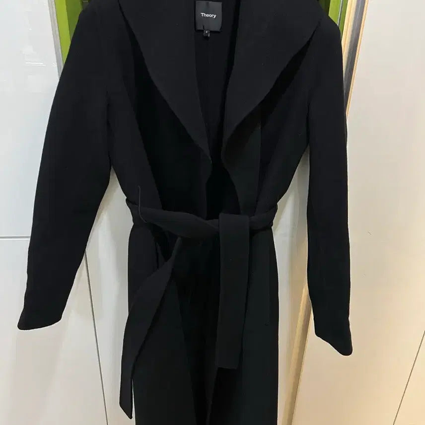 [BUNJANG] Theory Cashmere Belted Coat Size 2 / 띠어리 캐시미어 벨트코트 2사이즈 (새상품급)