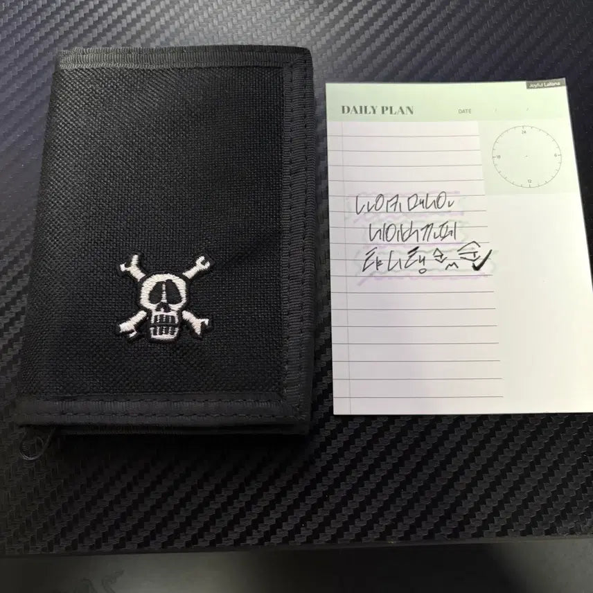 [BUNJANG] Stussy Old School Folding Tri-Fold Wallet / [OS] 스투시(STUSSY) 올드스쿨 폴딩 3단 지갑
