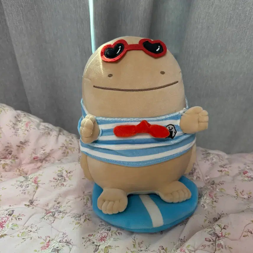 [BUNJANG] Nanmono Nandemoikimono Salamander Doll / 난모노 난데모이키모노 도롱뇽 하트 선글라스 서핑보드 인형